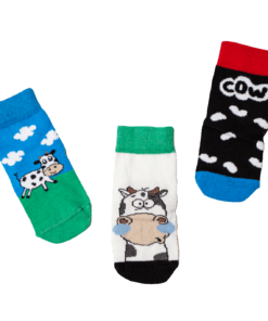 Βρεφικές Κάλτσες Σετ "Cow"