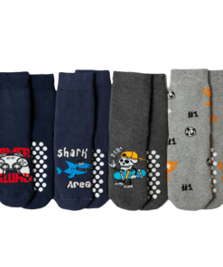 Παιδικές Κάλτσες Πετσετέ με Abs Τάπες Σετ "Gamer Squad"