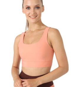 Γυναικείο Αθλητικό Μπουστάκι Ροδακινί