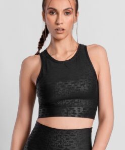 Γυναικείο Αθλητικό Μπουστάκι Roise Rain Μαύρο