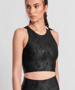 Γυναικείο Αθλητικό Μπουστάκι Khaite Camouflage Μαύρο