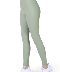 Γυναικείο Ψηλόμεσο Αθλητικό Κολάν Φιστικί