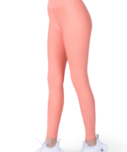 Γυναικείο Ψηλόμεσο Αθλητικό Κολάν Κοραλί