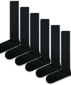 Σετ Γυναικείες Κάλτσες Μέχρι Το Γόνατο Μαύρες