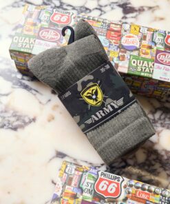 Κάλτσες Στρατιωτικές Χακί (3 Ζεύγη)
