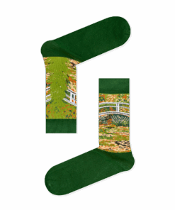 Ανδρικές Κάλτσες ''Bridge Over A Pond Of Water Lilies'' Claude Monet