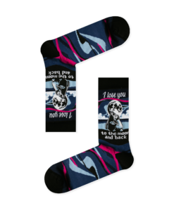 Unisex Κάλτσες I love you to the Moon and Back