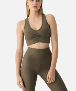 Γυναικείο Αθλητικό Μπουστάκι Amara Χακί