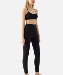 Γυναικείο Αθλητικό Κολάν Liora Μαύρο